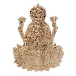 Obiekty dekoracyjne figurki vzlx relius buddha statua drewniana rzeźbiona rama rama mebli Onlay Dekoracja akcesoria drzwi vint DH83V