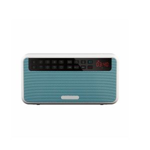 Högtalare Portable E500 Wireless FM Radio Hifi Stereo Bluetooth Speaker Music Player Digital LED Display Mic Record TF