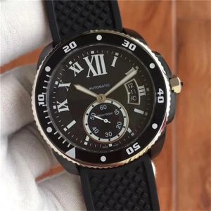 U1 Top-grade AAA Designer 42mm Watch Fashion Blue Stone Button Series White Calendar Dial Watches Automatic Mechanical Buckle Male Wristwatch