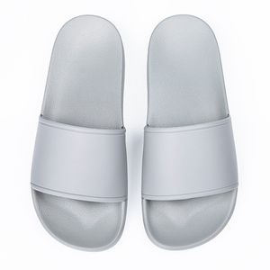 Summer sandals and slippers for men and womens plastic home use flat soft casual sandal shoes mules indoor grey