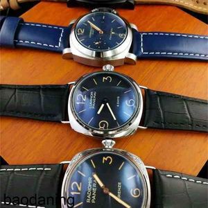 Panerais 시계 Luminor 방수 고급 손목 시계 디자이너 Mens Mechanical Wristwatch Panera Leather를위한 디자이너 시계