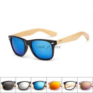 Sunglasses 2021 NEW Retro Sunglasses Men Women Travel Sport Fashion Brand Design Bamboo Wood Frame Sun Glasses UV400 H24223