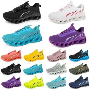 Running Fashion Women Men Shoes Trainer Triple Black White Red Yellow Green Blue Peach Teal Purple Pink Fuchsia Breathable Sports Sneakers Ninety Six GAI 32727