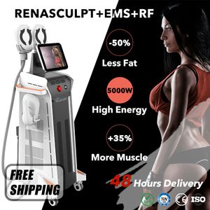 HIEMT Abs Training EMS Slimming Machine Electromagnetic Muscle Stimulator EMSlim With RF Machine