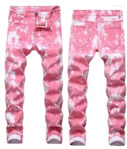 Мужские джинсы с несколькими карманами и камуфляжными брюками, красочные эластичные брюки со змеиным принтом, размер в стиле панк 28-42