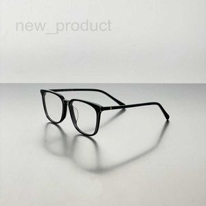 Solglasögonramar Designer Eyeglass Frame Male and Female Black Board Plain Round Face Slimming Frame kan kopplas ihop med myopia glasögonljus i229