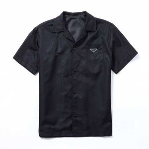 Polo da uomo Plus T-shirt 24ss Girocollo ricamato e stampato in stile polare estivo con puro cotone da strada zT56WA1