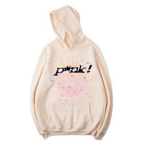 Designer Tracksuit Mężczyźni Kobiety Mirror Young Thug Sp5der Hoodie Hoodie Hoodie Bluza Kobiety 555555 STUTSUT Four Season Pants Spider Web Graphic Hip Hop Bluie Zestaw z kapturem Hip Hop