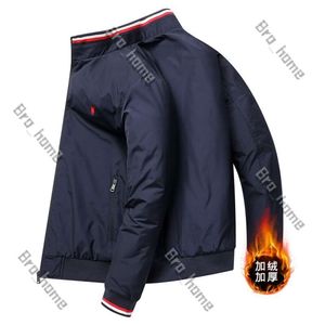 Designer Polo RL Ralphs Giacca da uomo Laurens Autunno e inverno Giacca da uomo in velluto con collo rialzato Cappotto interno in velluto sottile Cappotto caldo e spesso 814