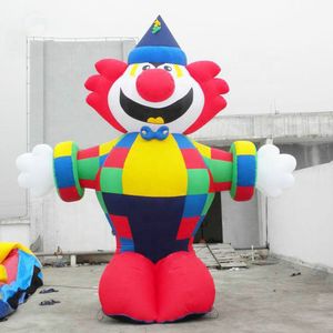 wholesale blower Party Decoration Giant Inflatable Clown Cartoon Balloon With Good Price From China Factory 5mH (16.5ft) with blower