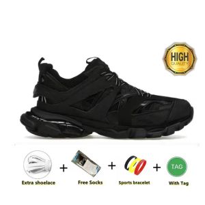 Top Track 3 3.0 Shoes Track Tracks Luxury Shoes Mens Women Trainers Triple White Black Leather Trainer Printed Platform Sneakers 36-45