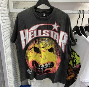 Skjorta herr t-shirts kort ärm tee män kvinnor högkvalitativa streetwear hip hop mode t shirt helvete stjärna hellstar short02