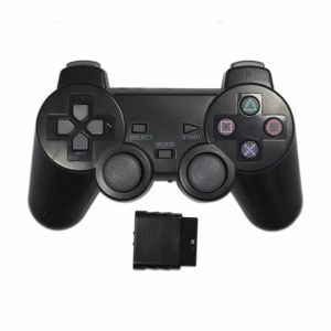 Gamepads Transparente Farbe Game Controller Für Sony PS2 Wireless gamepad 2,4 GHz Vibration Controle Gamepad für Playstation 2