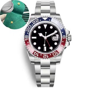 Mens Watch Luxury Designer Watches Reloj 41mm Classic Dial Automatic Movement Ceramic All rostfritt stål Vattentät safir AAA -klockor Dhgate med väska