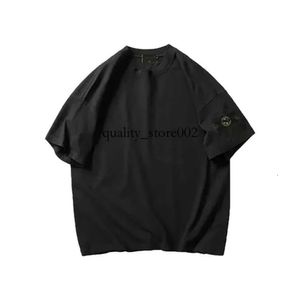 Stonlen Designer Famous Mens High Quality T Shirt Letter Print Round Neck Short Sleeve Black White Fashion Men Women Tees#WZC-013 792