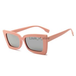 Sunglasses Luxury Square Sunglasses Women Brand Designer Summer Shades Black Vintage Oversized Sun Glasses For Women Female Ladies Sunglass H24223