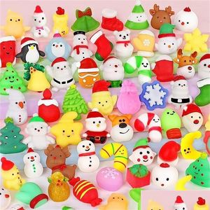 減圧おもちゃkawaii squishies mochi squishy toys for kidsクリスマスパーティー