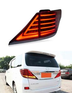 LED Turn Signal Tail Lamp for Toyota Alphard Car Taillight 2009-2014 Rear Brake Reverse Light Automotive Accessories