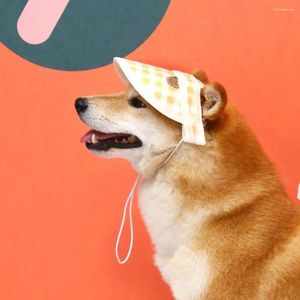 Köpek giysisine dayanıklı köpük tımarlama şapka şapkalı kapak kulak delikleri ile ayarlanabilir beyzbol elbise yürüme