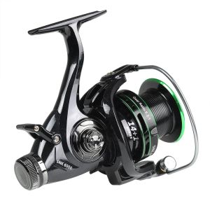 Rullar Josby Drable Long Throw Fishing Reel Fram BACH BRAKES FERERER 3000 4000 5000 6000 Wire Cup Spinning Reel Gear Ratio 5.2: 1