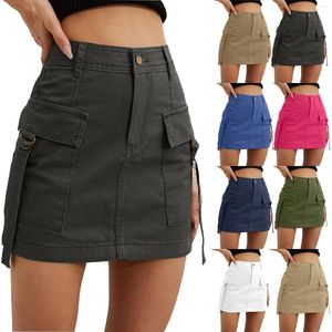 Skirts Sexy Slim Irregular Skirt European And American Fashion Trend Drawers Half Bodies Hangers For Women Knit