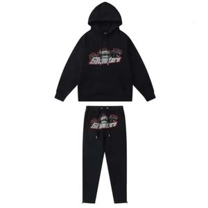 2024 MĘŻCZYZN DOSIĘCIA SUTUALNE Haftowane mężczyźni Kobiety z kapturem Trapstar London Shooters Hooded Tracksuit Designer Sportswear Pullovers Classic