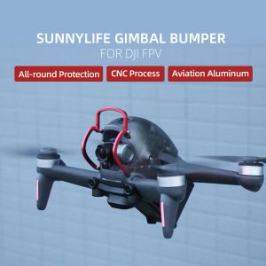 Drones Rumper Gimbal para DJI FPV Combo Drone Gimbal Câmera de proteção Top Protection Protection Bar Anticolision Aluminium Lhloy Acessório