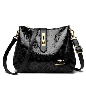 Bolsa feminina de couro, bolsa feminina de mão hobos, bolsa de ombro estilo chinês, bolsa crossbody para mulheres 2024 sac a principal