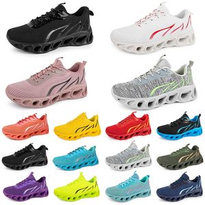 Men Women Running Shoes Fashion Trainer Triple Black White Red Yellow Green Blue Peach Teal Purple Pink Fuchsia Breathable Sports Sneakers Twenty Seven GAI