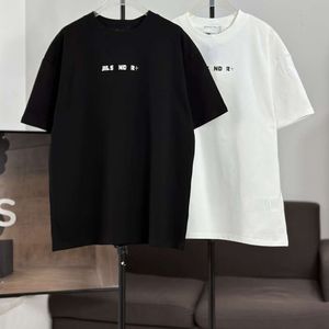 Designer Luxury SANDER Classic Minimalist style High street small label lettering prints the same short-sleeved fashion brand T-shirts for men and women