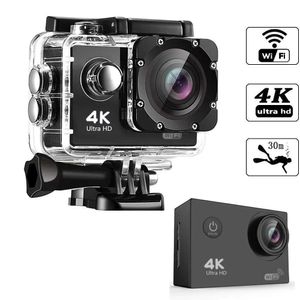 2024 Nyaste högkvalitativa grossist Ultra HD 4K Action Camera H9R WiFi 12MP 2 