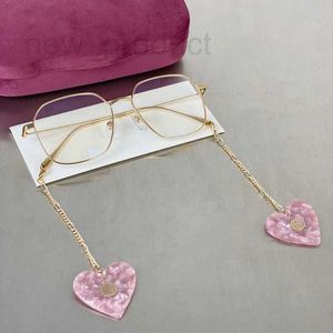 Fashion Sunglasses Frames Designer New Mystery Chain Series Glasses 1032 Love Pendant UV Resistant Can Be Paired with Myopia G1J9