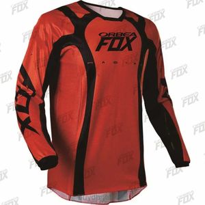 Men's T-shirts Orbea Fox New Motocross Mtb Downhill Jersey Mx Cycling Mountain Bike Dh Maillot Ciclismo Hombre Quick Dry Racing Fo CGEY