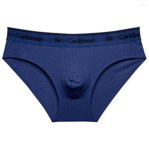 Underpants Mens Underwear Sexy Convex Pouch Briefs Breathable Comfortable Soft Male Panties Bikini Peni Bulge Elastic