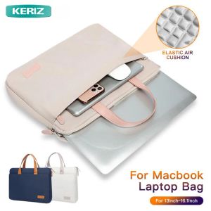 حقيبة الظهر مناسبة لحقيبة كمبيوتر MacBook Computer Bag Ultrathin Laptop حقيبة قطريًا عبر 14 بوصة 15.6 بوصة.