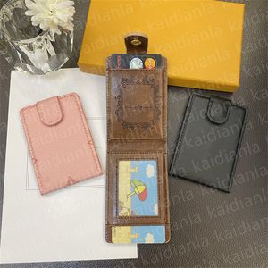 Leather Holder Designer Card Genuine Wallets Fashion Coin Purses Quality Cardholder Key Pouch Women Mens Bag Wallet Passport Holders holder s