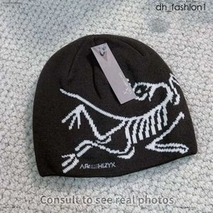 Grotto toque örme Arcterx şapka kaşmir şapka ark tasarımcı şapkası kadın erkekler beanie moda örme şapka antik kuş logosu 647