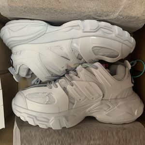 2024 Scarpe casual Triple S track 3.0 Sneakers Suola in cristallo di azoto trasparente Scarpe da corsa Uomo Donna Scarpe da ginnastica Nero Bianco Verde TAGLIA 35-45 Y1