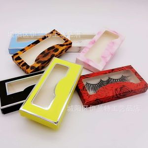 Eyelash Box Thin Window False Eyelash Box 3D False Eyelash Packaging Box Can 231031