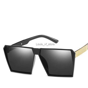 Okulary przeciwsłoneczne Zxrcyyl Sunglasses Mężczyźni/kobiety projektant marki kwadratowy rama rama rama męska męskie okulary słoneczne mężczyzn retro tanie luksusowe OCULOS H24223
