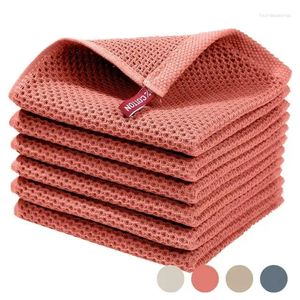 Ręcznik Pure Cotton Honeycomb Kitchen Zestaw Łatwy do czyszczenia za pomocą haczyka 6pcs