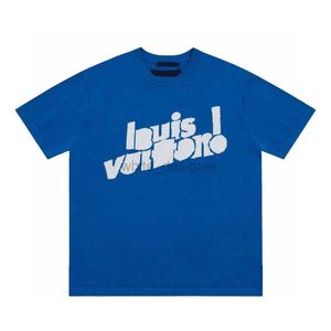 럭셔리 티셔츠 디자이너 Tshirt 남자 플러스 티 폴로 둥근 목 넥 자수 및 인쇄 극식 여름 마모 거리 순수한 면화