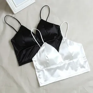 BRAS SEXY KVINNER RANN SILK BRA STOLT PULGE BEAUTY BACK BRALETTE SOVING BRASSIERE PUSH UPP LINGERIE TRÅD