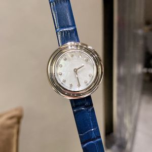 Lyxvarumärke kvarts kvinnors klocka Turnable Dial Full Diamonds Fashion Women's Watch 29mm