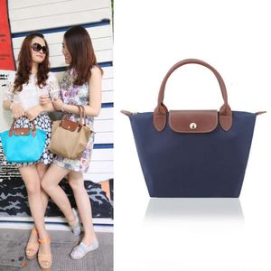 Large Capacity Dumpling Bag Folding Shoulder Bag Fashion Classic Nylon Storage Womens Bag Canvas Bag Shopping Bag