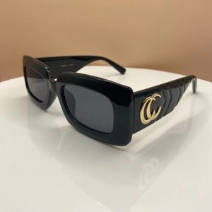 2024 luksusowy kwadratowy czarny / szary soczewki prostokąta Ogólne okulary przeciwsłoneczne 100% UV Fashion Classic Brand Marmont Okulass G0811s Kobiety