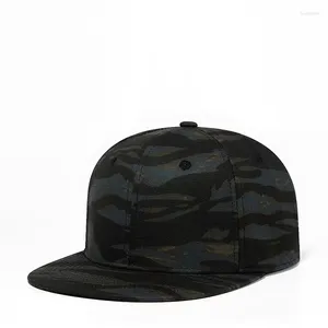 Cappellini con sfera 2024 Promozione Camouflage Baseball Gorro Con Orejas Que Se Mueven Sport all'aria aperta Hip Hop Skateboard Camo Snapback Cap