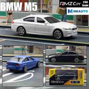 Druckguss-Modellautos 1/64 BMW M5 1 64 Diecast Super Sport Spielzeugauto Modell 3 Hot Wheels Miniatur Zinklegierung Metall Geschenk für Kinder Kinder Jungen