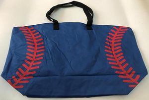 9 styles Canvas Bag Baseball Tote Sports Bags Fashion Softball Bag Football Soccer Basketball Cotton Canvas Tote Bag2274159