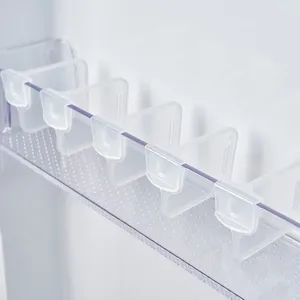 Magazyn kuchenny 8pcs lodówka plastikowa Partiction Divider Butelka Butelka